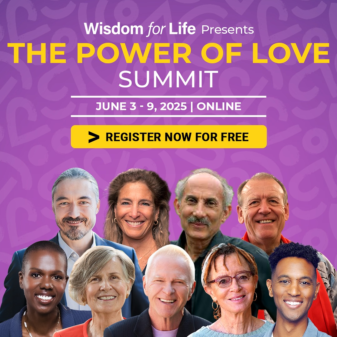 Francesca Hogi speaking at The Power of Love Summit